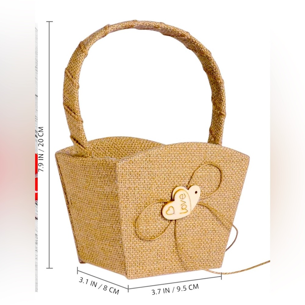 NWT
Flower girl basket
